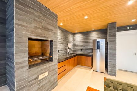 Studio para alugar com 34m², 1 quarto e sem vagaChurrasqueira