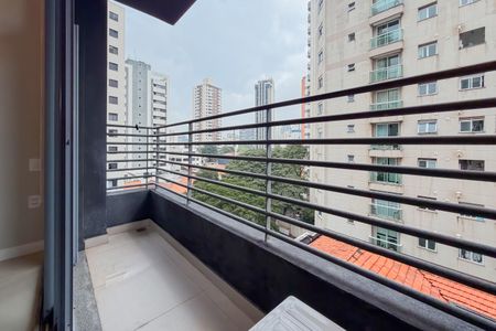 Sala - Varanda de kitnet/studio para alugar com 1 quarto, 34m² em Vila Mariana, São Paulo