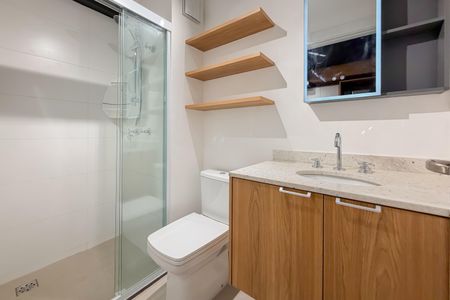 Studio para alugar com 34m², 1 quarto e sem vagaBanheiro