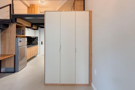 Sala - Armários de kitnet/studio para alugar com 1 quarto, 34m² em Vila Mariana, São Paulo