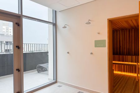 Studio para alugar com 34m², 1 quarto e sem vagaSauna