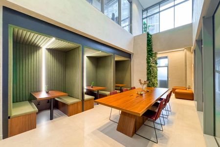 Studio para alugar com 34m², 1 quarto e sem vagaCoworking