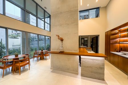 Studio para alugar com 34m², 1 quarto e sem vagaSalão de Festas