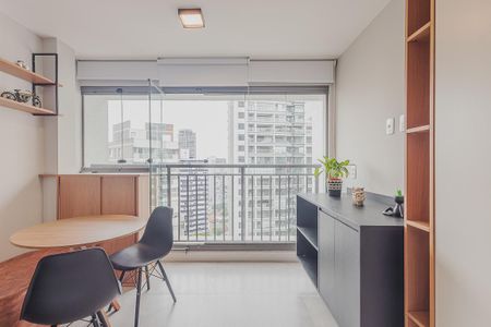 Varanda de apartamento para alugar com 1 quarto, 26m² em Pompeia, São Paulo