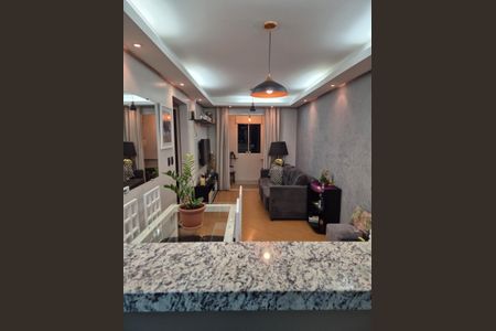 Sala de apartamento à venda com 2 quartos, 54m² em Vila Guilhermina, São Paulo