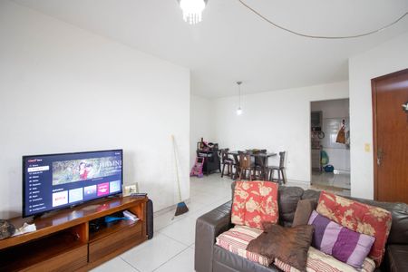 Sala  de apartamento para alugar com 3 quartos, 119m² em Chácara Agrindus, Taboão da Serra