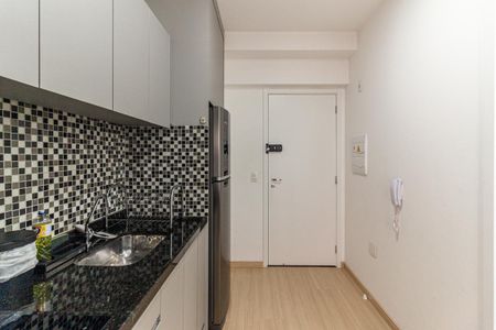 Studio para alugar com 25m², 1 quarto e sem vagaCozinha