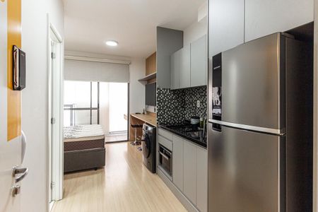 Studio para alugar com 25m², 1 quarto e sem vagaCozinha