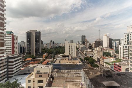 Vista do Studio de kitnet/studio para alugar com 1 quarto, 25m² em Consolação, São Paulo