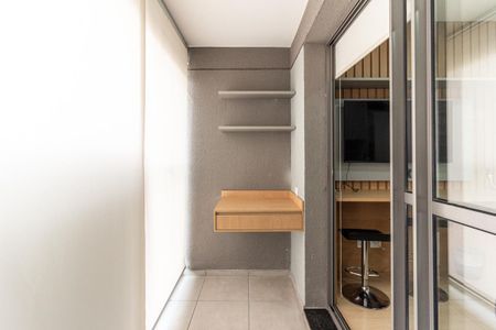 Varanda do Studio de kitnet/studio para alugar com 1 quarto, 25m² em Consolação, São Paulo