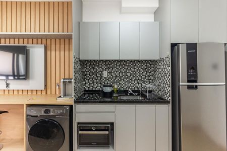 Studio para alugar com 25m², 1 quarto e sem vagaCozinha
