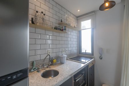Studio à venda com 35m², 1 quarto e 1 vagaCozinha