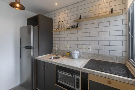 Studio à venda com 35m², 1 quarto e 1 vagaCozinha