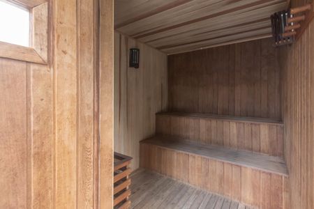 Studio à venda com 35m², 1 quarto e 1 vagaSaúna