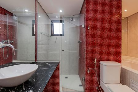 Apartamento para alugar com 86m², 1 quarto e 2 vagasBanheiro da Suíte