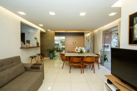 SALA de apartamento à venda com 3 quartos, 90m² em Buritis, Belo Horizonte