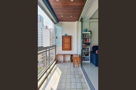 Varanda da Sala de apartamento para alugar com 3 quartos, 150m² em Icaraí, Niterói