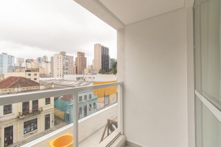 Varanda da Sala de kitnet/studio para alugar com 1 quarto, 19m² em Centro, Curitiba