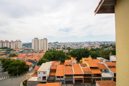 Vista da sala de apartamento à venda com 2 quartos, 45m² em Parque Erasmo Assunção, Santo André