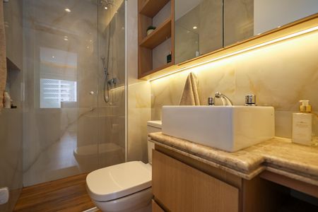 Apartamento à venda com 59m², 2 quartos e 2 vagasBanheiro