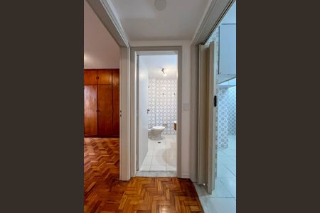 Acesso aos comodos de apartamento para alugar com 2 quartos, 51700m² em Paraíso, São Paulo