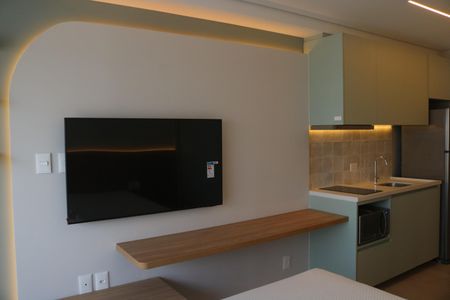 Studio para alugar com 24m², 1 quarto e sem vagaQuarto