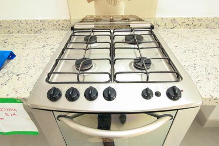 Cozinha de apartamento para alugar com 1 quarto, 56m² em Parque das Nações, Santo André