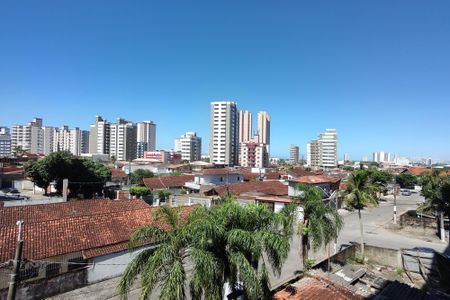 Vista da rua  de apartamento para alugar com 2 quartos, 54m² em Nova Mirim, Praia Grande