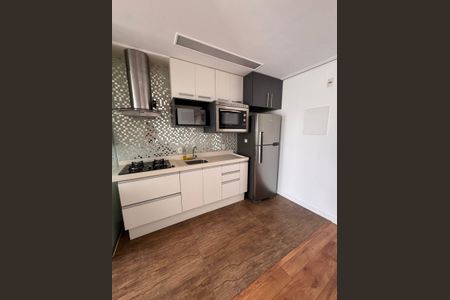 Cozinha de apartamento à venda com 2 quartos, 52m² em Barra Funda, São Paulo