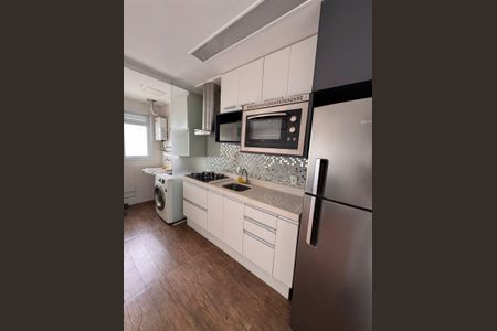 Cozinha de apartamento à venda com 2 quartos, 52m² em Barra Funda, São Paulo