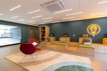 Studio à venda com 24m², 1 quarto e sem vagaÁrea comum - Coworking