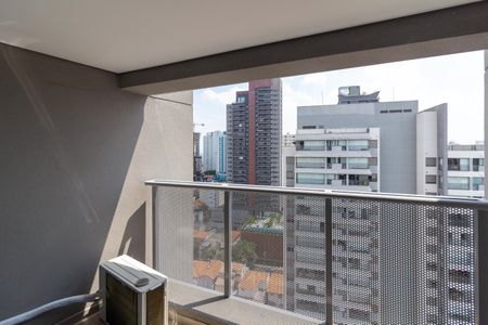 Vista/varanda de kitnet/studio à venda com 1 quarto, 24m² em Pompeia, São Paulo