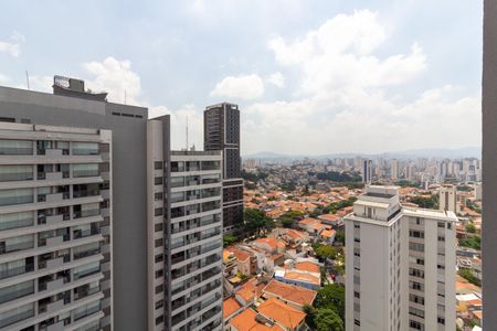 Vista/varanda de kitnet/studio à venda com 1 quarto, 24m² em Pompeia, São Paulo