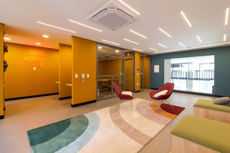 Studio à venda com 24m², 1 quarto e sem vagaÁrea comum - Coworking