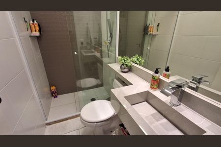 Apartamento à venda com 63m², 2 quartos e 2 vagasBanheiro Suíte 
