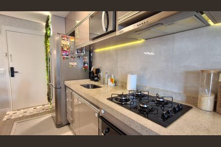 Apartamento à venda com 63m², 2 quartos e 2 vagasCozinha 