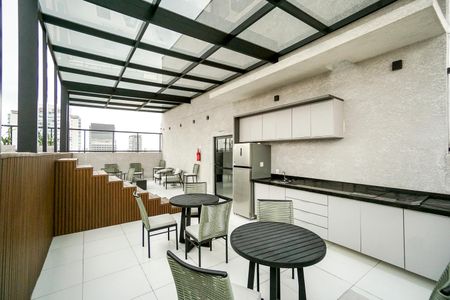 Studio à venda com 23m², 1 quarto e sem vaga Studio à venda com 23m², 1 quarto e sem vagaChurrasqueira