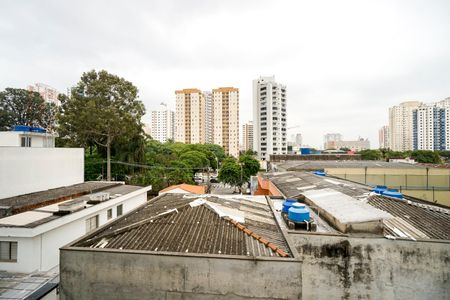 Vista da varanda de kitnet/studio à venda com 1 quarto, 23m² em Vila Azevedo, São Paulo