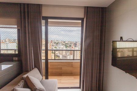 Apartamento para alugar com 43m², 1 quarto e 1 vagaVaranda Sala/Área de Serviço