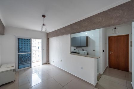 Sala de apartamento para alugar com 2 quartos, 55m² em José Menino, Santos