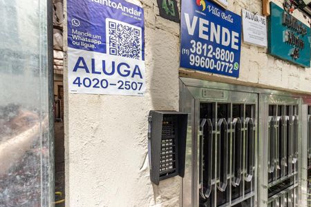 Studio para alugar com 29m², 1 quarto e sem vagaFachada - Plaquinha