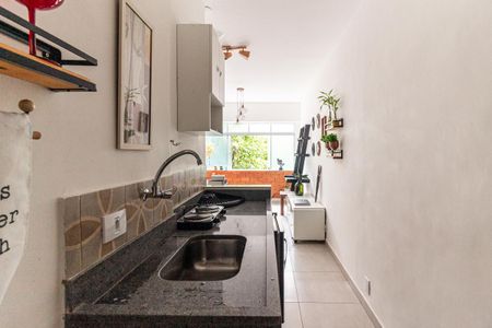 Studio para alugar com 29m², 1 quarto e sem vagaCozinha