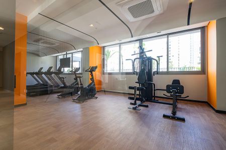 Apartamento para alugar com 27m², 1 quarto e sem vaga Apartamento para alugar com 27m², 1 quarto e sem vagaAcademia