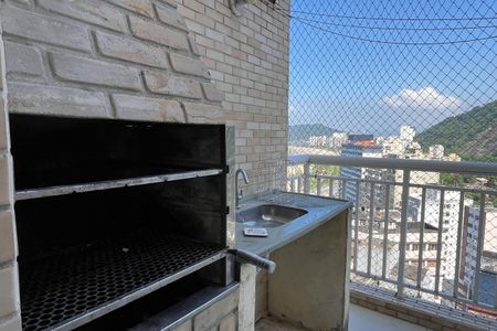 Varanda da Sala de apartamento para alugar com 2 quartos, 115m² em José Menino, Santos
