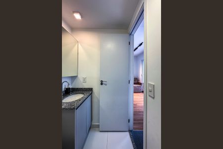 Apartamento para alugar com 31m², 1 quarto e sem vagaBanheiro da Suíte