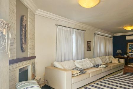 Sala de apartamento para alugar com 5 quartos, 300m² em Jardim Tejereba, Guarujá