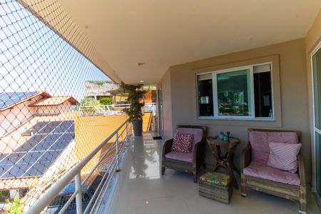 Varanda da Sala de apartamento à venda com 5 quartos, 350m² em São Francisco, Niterói