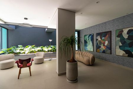 Apartamento à venda com 71m², 2 quartos e 1 vaga Apartamento à venda com 71m², 2 quartos e 1 vagaHall social