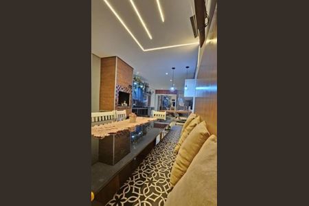 Sala de apartamento à venda com 2 quartos, 110m² em Vila Valparaíso, Santo André