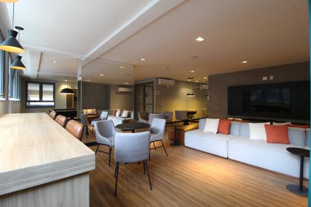 Apartamento para alugar com 42m², 1 quarto e 1 vagaÁrea Comum - Living